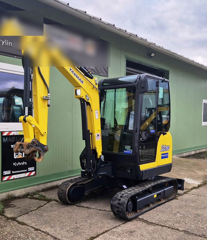 YANMAR SV26 - Máy xúc mini: hình 4 YANMAR SV26 - Máy xúc mini: hình 4