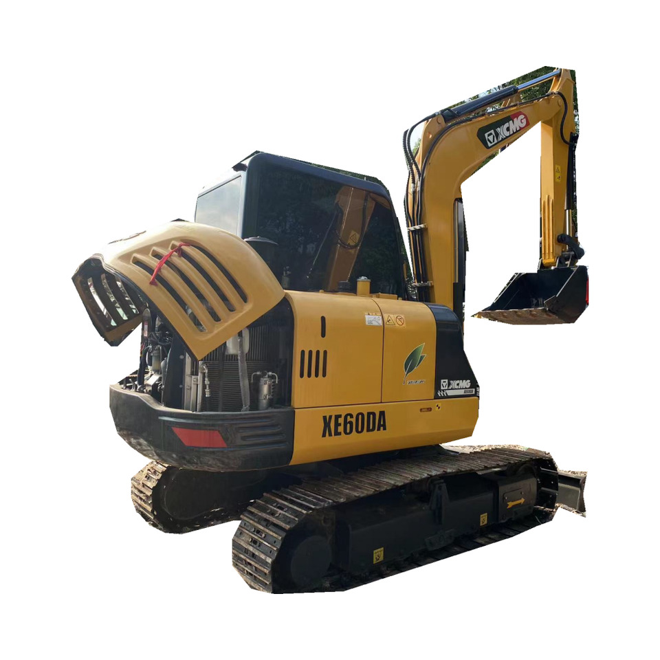Máy xúc bánh xích Mini excavator XCMG XE60DA earth moving digger for sale: hình 1