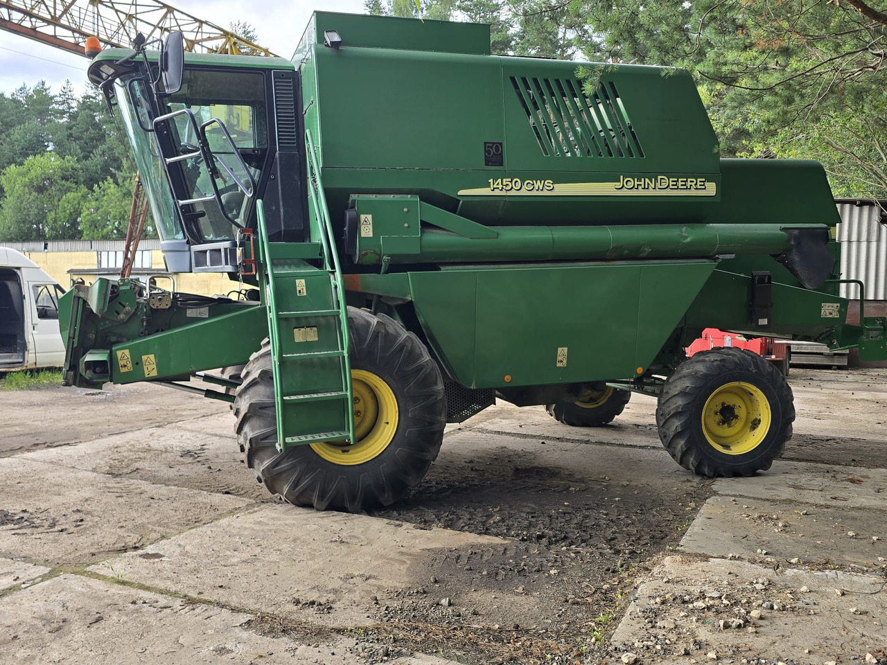 JOHN DEERE 1450 CWS - Máy gặt đập: hình 2 JOHN DEERE 1450 CWS - Máy gặt đập: hình 2