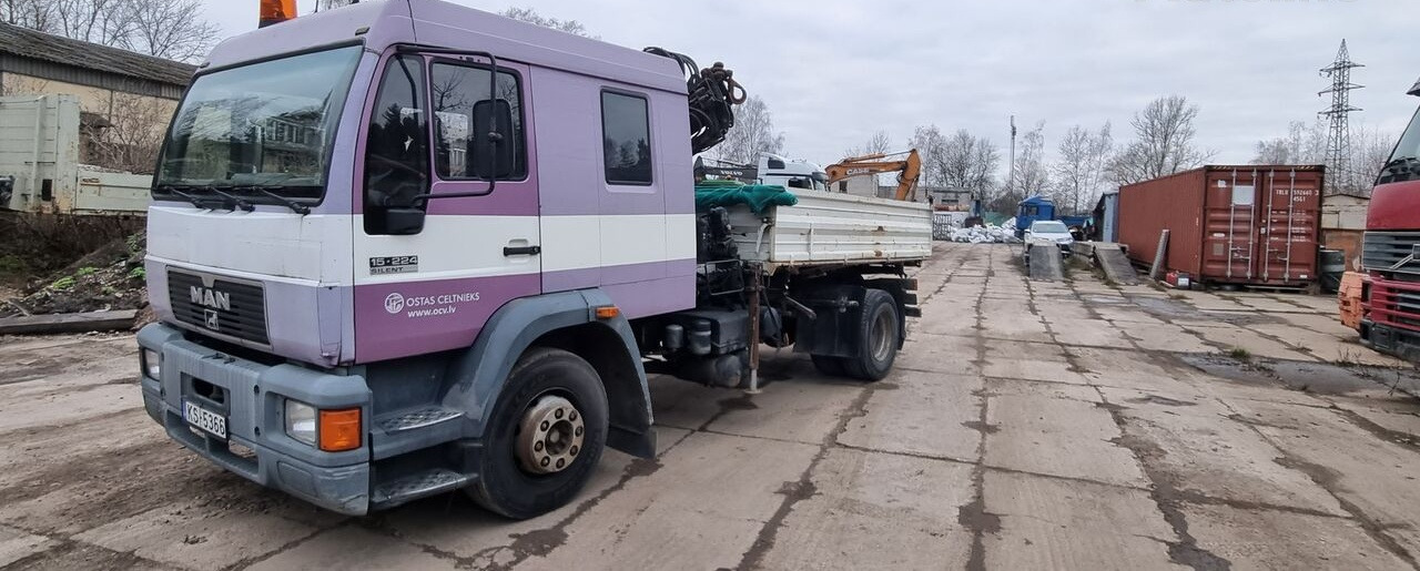 MAN 15.224 - Xe ben, Xe cẩu tự hành: hình 1 MAN 15.224 - Xe ben, Xe cẩu tự hành: hình 1