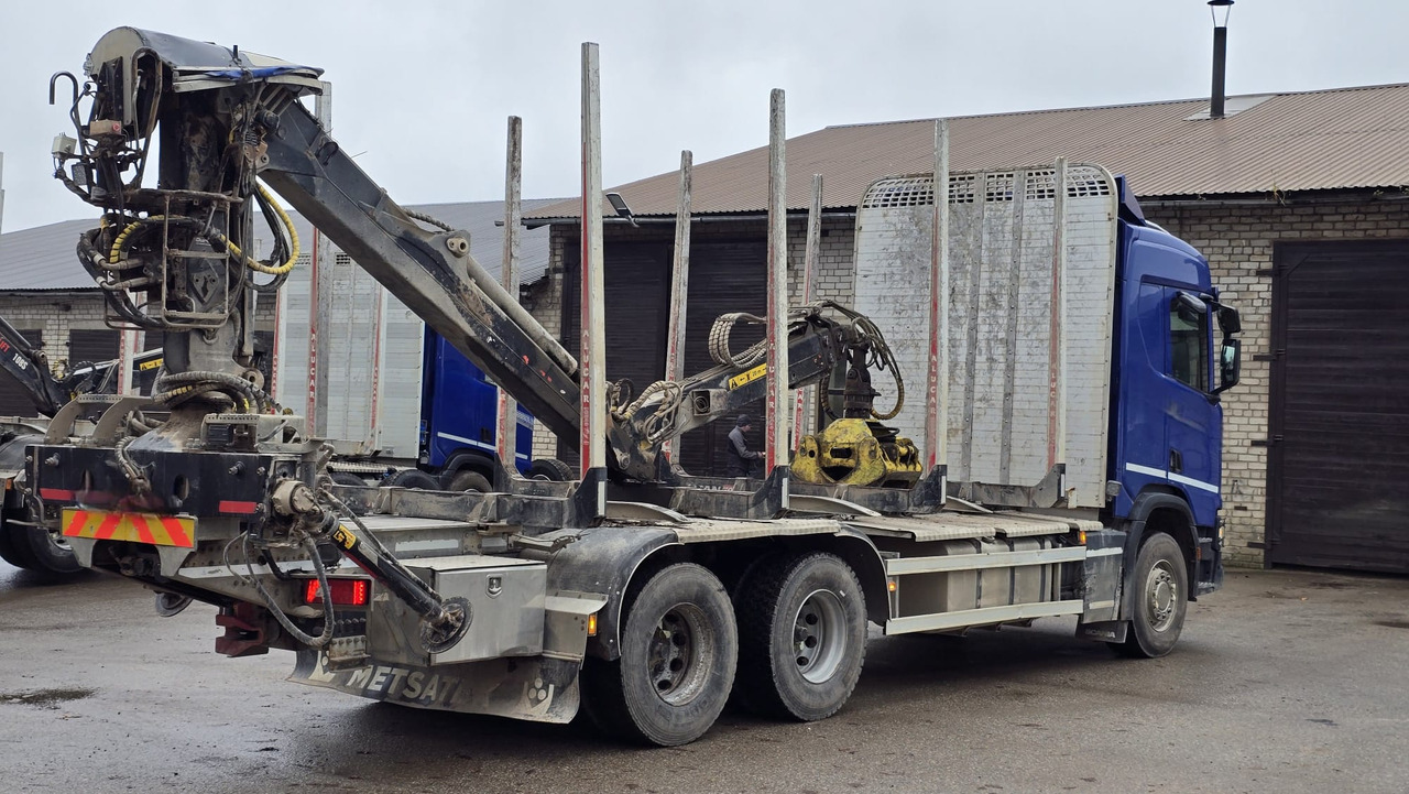 SCANIA R450 - Xe chở gỗ, Xe cẩu tự hành: hình 4 SCANIA R450 - Xe chở gỗ, Xe cẩu tự hành: hình 4