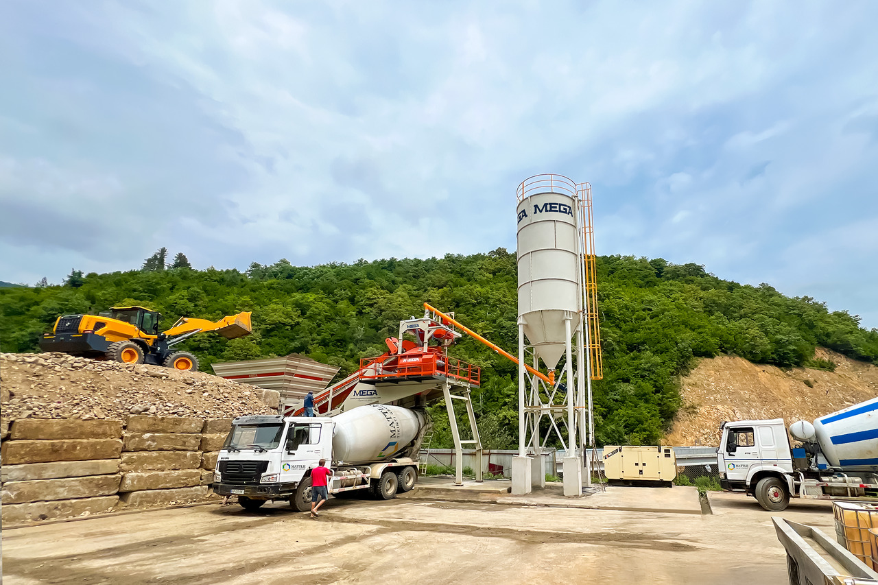 CONCRETE BATCHING PLANT MOBILE - Trạm trộn bê tông: hình 1 CONCRETE BATCHING PLANT MOBILE - Trạm trộn bê tông: hình 1
