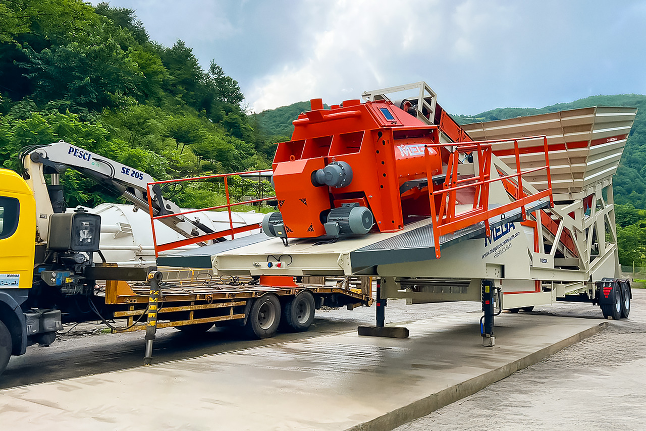 CONCRETE BATCHING PLANT MOBILE - Trạm trộn bê tông: hình 5 CONCRETE BATCHING PLANT MOBILE - Trạm trộn bê tông: hình 5