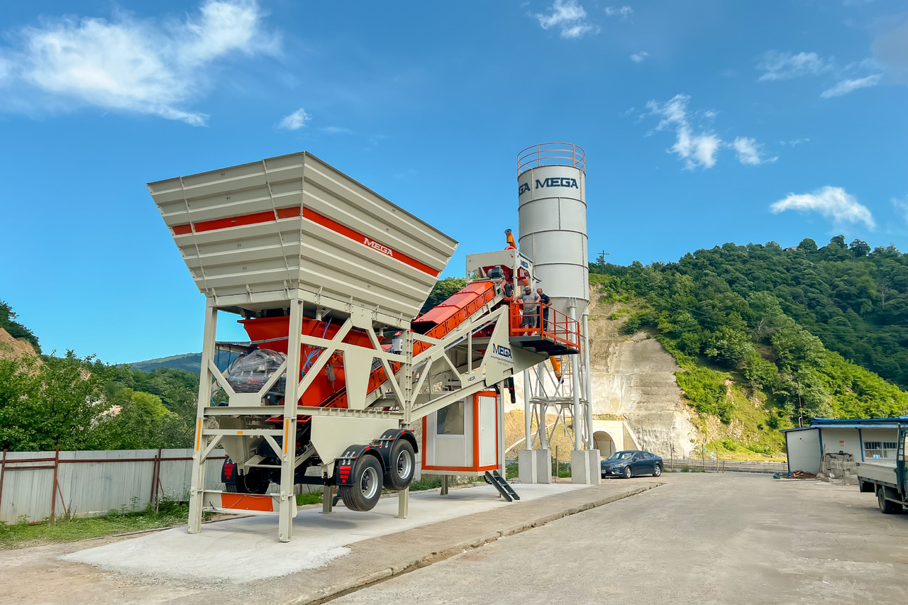 CONCRETE BATCHING PLANT MOBILE - Trạm trộn bê tông: hình 3 CONCRETE BATCHING PLANT MOBILE - Trạm trộn bê tông: hình 3