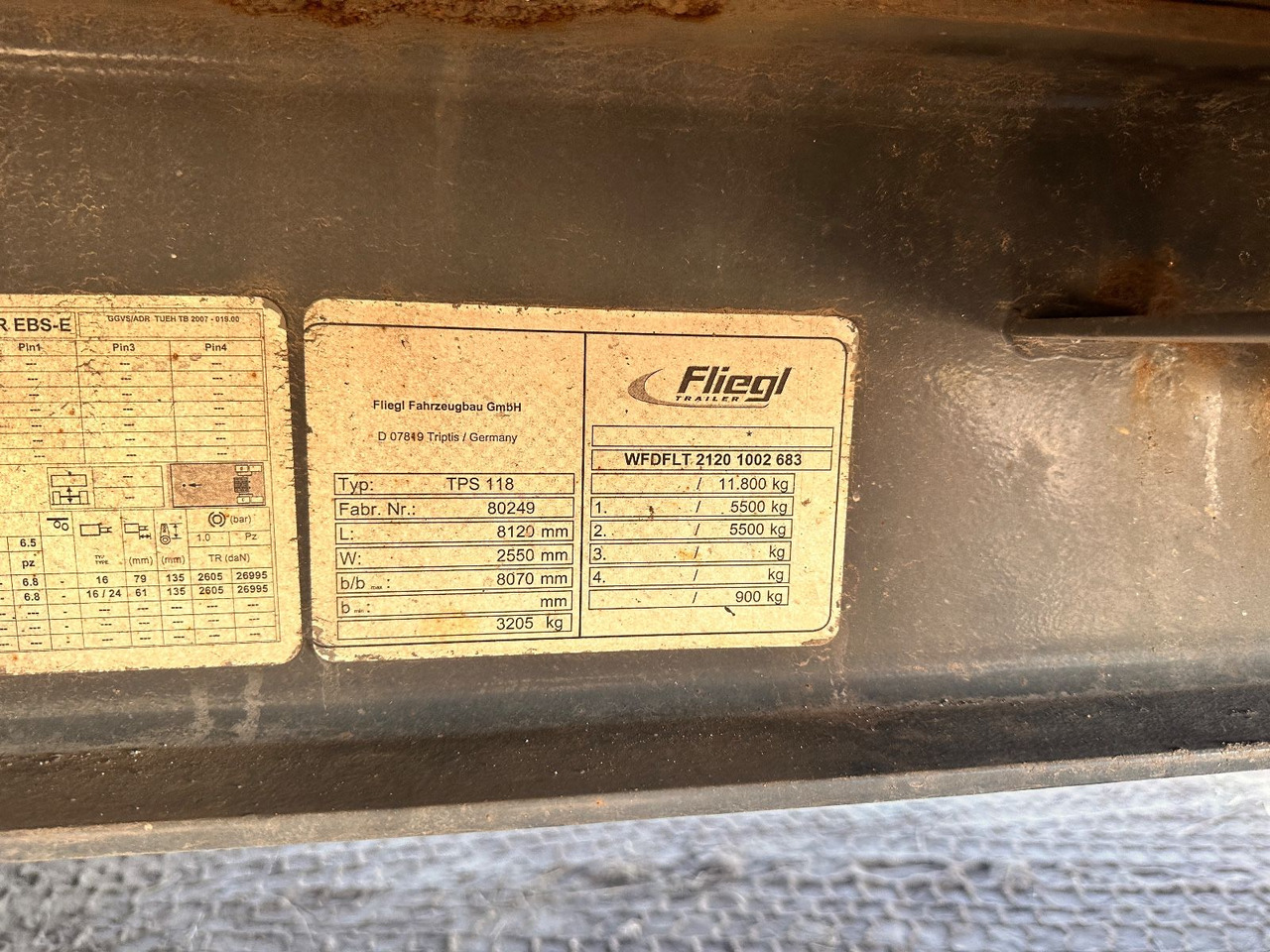 Rơ moóc thùng lửng/ Phẳng Fliegl TPS 18: hình 9