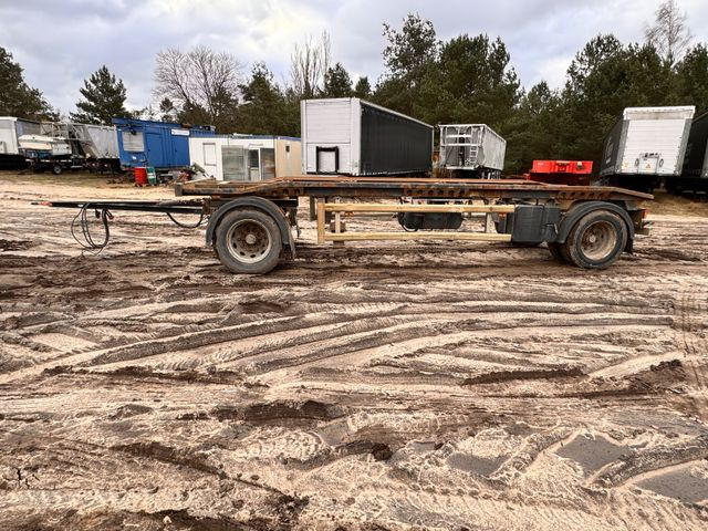 Hüffermann HAR 1870 L Schlitten - Abrollanhänger - Rơ moóc thùng chứa: hình 4 Hüffermann HAR 1870 L Schlitten - Abrollanhänger - Rơ moóc thùng chứa: hình 4