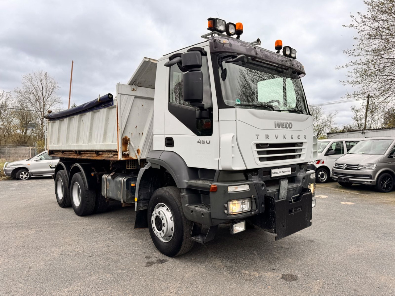 Iveco Magirus 450 6x6 Kipper - Xe ben: hình 2 Iveco Magirus 450 6x6 Kipper - Xe ben: hình 2