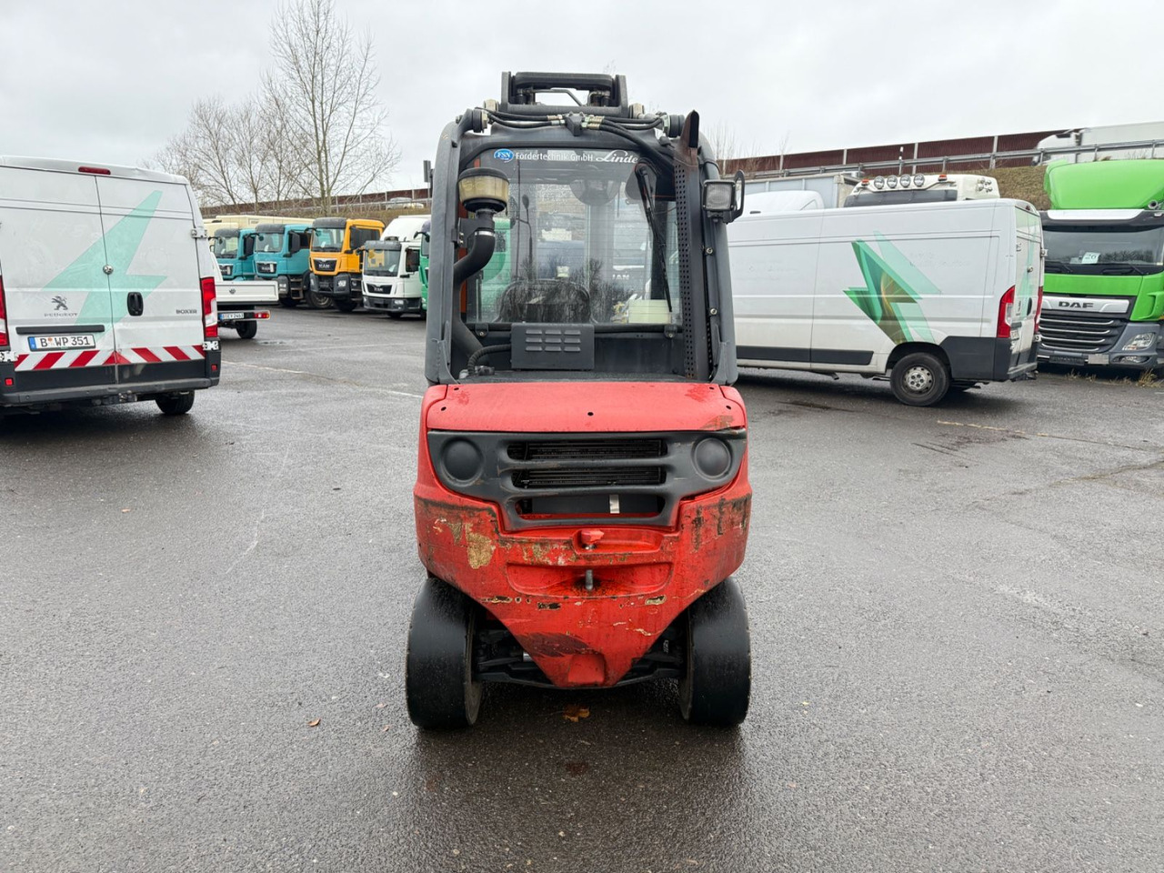 Linde H 30D-01 mit Drehgerät - Xe nâng diesel: hình 4 Linde H 30D-01 mit Drehgerät - Xe nâng diesel: hình 4