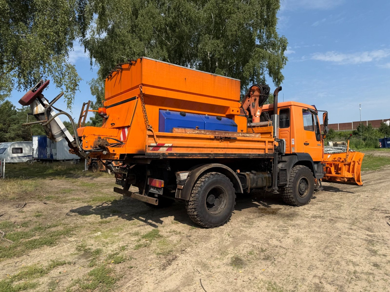 MAN 10.224 Atlas Kran Salzstreuer 4X4 - Xe ben, Xe cẩu tự hành: hình 5 MAN 10.224 Atlas Kran Salzstreuer 4X4 - Xe ben, Xe cẩu tự hành: hình 5