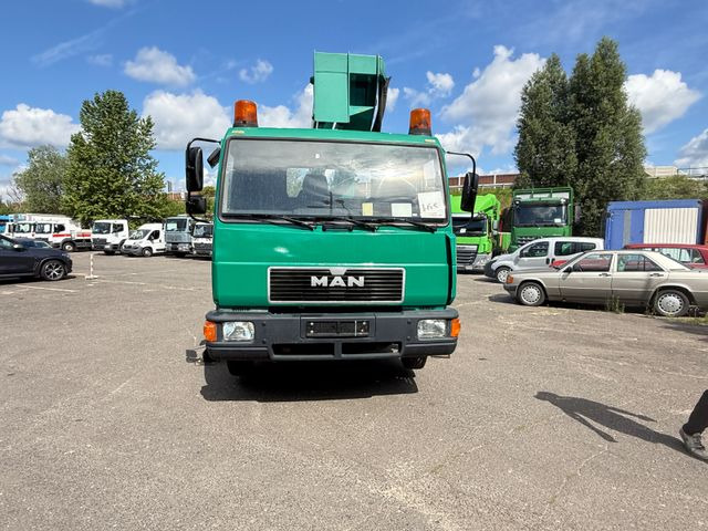 MAN 8.163 Hubarbeitsbühne - Nền bục trên không gắn trên xe tải: hình 2 MAN 8.163 Hubarbeitsbühne - Nền bục trên không gắn trên xe tải: hình 2