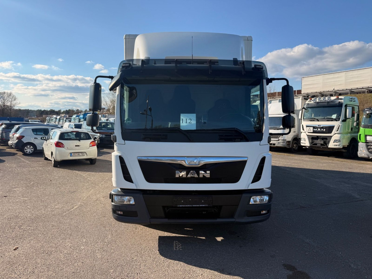 MAN TGL 12.220 LBW - Xe tải hộp: hình 1 MAN TGL 12.220 LBW - Xe tải hộp: hình 1