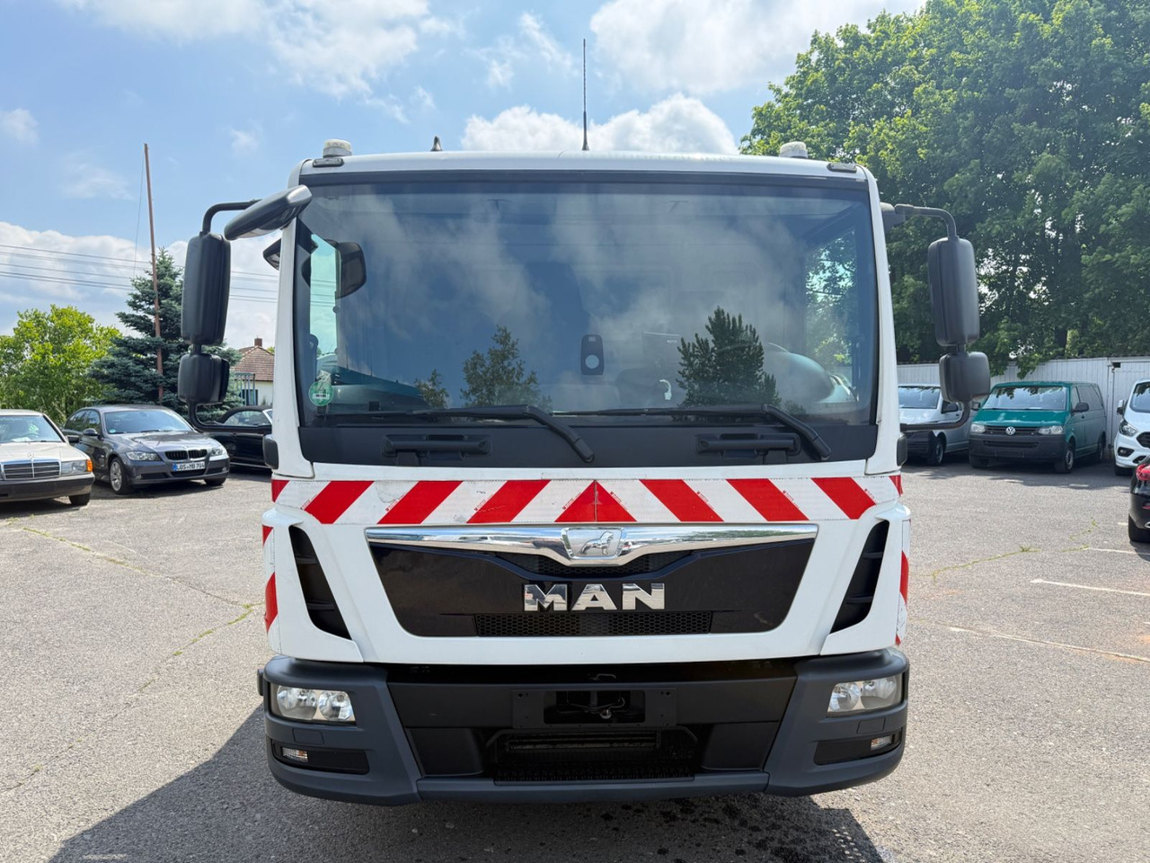 MAN TGL 8.180 - Xe tải thùng lửng/ Phẳng: hình 1 MAN TGL 8.180 - Xe tải thùng lửng/ Phẳng: hình 1