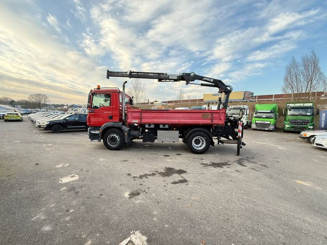 MAN TGM 18.340 Kipper mit Kran - Xe ben, Xe cẩu tự hành: hình 4 MAN TGM 18.340 Kipper mit Kran - Xe ben, Xe cẩu tự hành: hình 4