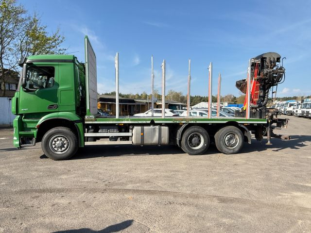 Xe chở gỗ, Xe cẩu tự hành Mercedes-Benz Actros 2571 Holztransporter mit Kran: hình 6 Xe chở gỗ, Xe cẩu tự hành Mercedes-Benz Actros 2571 Holztransporter mit Kran: hình 6