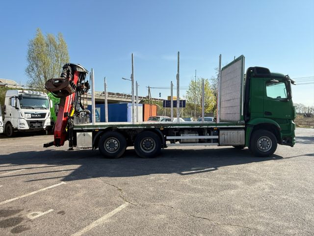 Mercedes-Benz Actros 2571 Holztransporter mit Kran - Xe chở gỗ, Xe cẩu tự hành: hình 5 Mercedes-Benz Actros 2571 Holztransporter mit Kran - Xe chở gỗ, Xe cẩu tự hành: hình 5