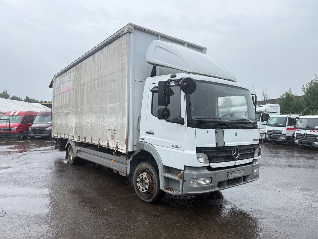 Mercedes-Benz Atego 1222 LbW Klima - Xe tải thùng mui bạt: hình 2 Mercedes-Benz Atego 1222 LbW Klima - Xe tải thùng mui bạt: hình 2