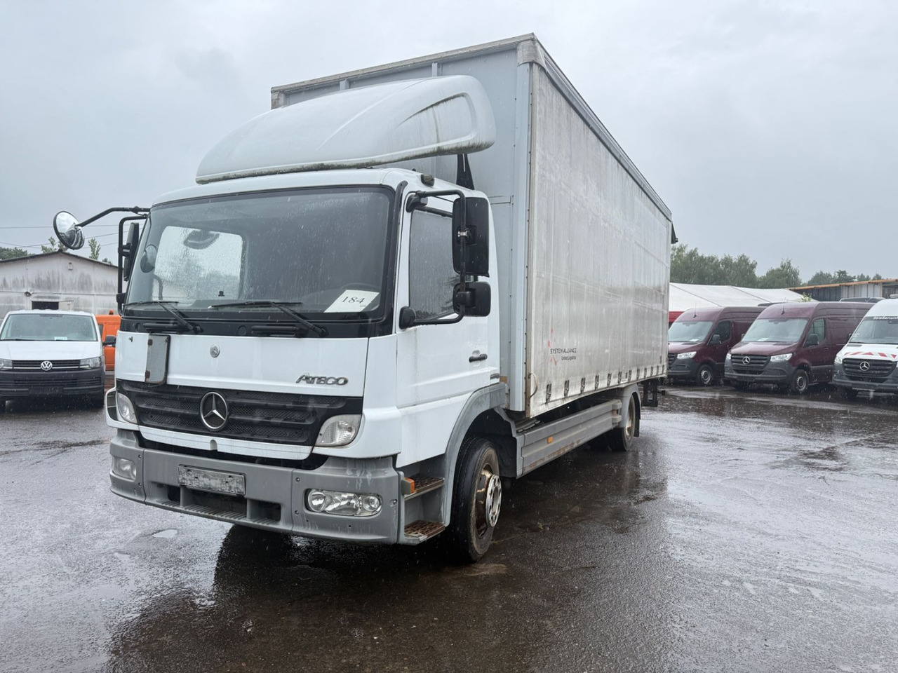 Mercedes-Benz Atego 1222 LbW Klima - Xe tải thùng mui bạt: hình 3 Mercedes-Benz Atego 1222 LbW Klima - Xe tải thùng mui bạt: hình 3