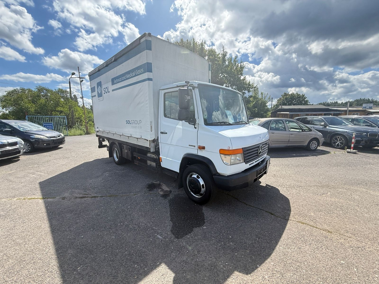 Mercedes-Benz Vario FG 816 D OM 904 LA - Xe tải thùng mui bạt: hình 2 Mercedes-Benz Vario FG 816 D OM 904 LA - Xe tải thùng mui bạt: hình 2