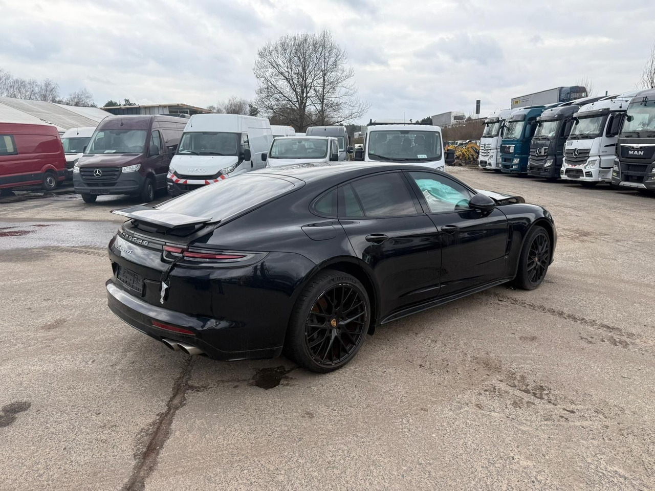 Porsche Panamera 4 S Diesel UNFALL!! - Xe hơi: hình 2 Porsche Panamera 4 S Diesel UNFALL!! - Xe hơi: hình 2