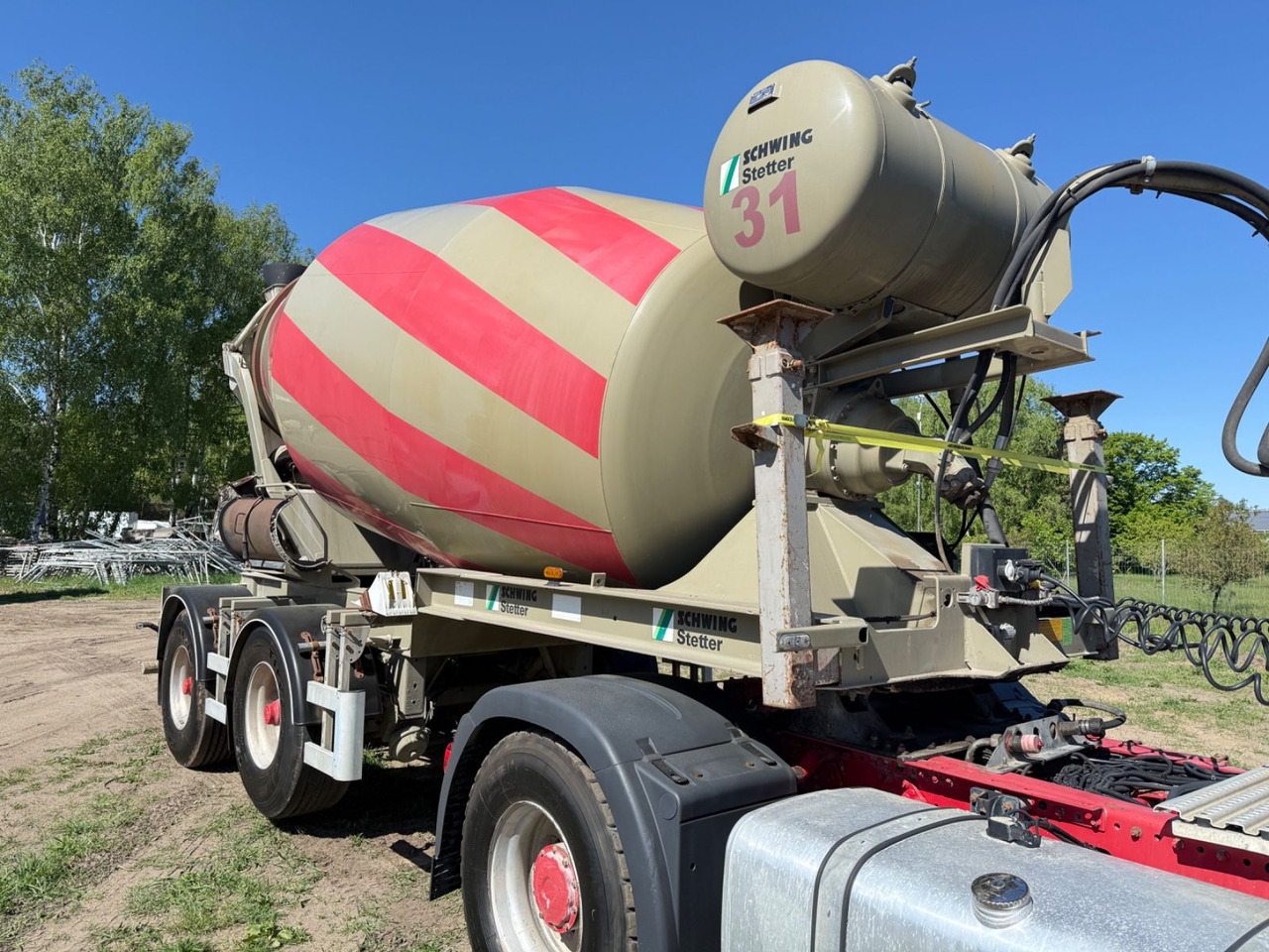 Stetter Mischer-Mixer Typ AM 10 FH Betonmischer - Sơ mi rơ moóc trộn bê tông: hình 1 Stetter Mischer-Mixer Typ AM 10 FH Betonmischer - Sơ mi rơ moóc trộn bê tông: hình 1
