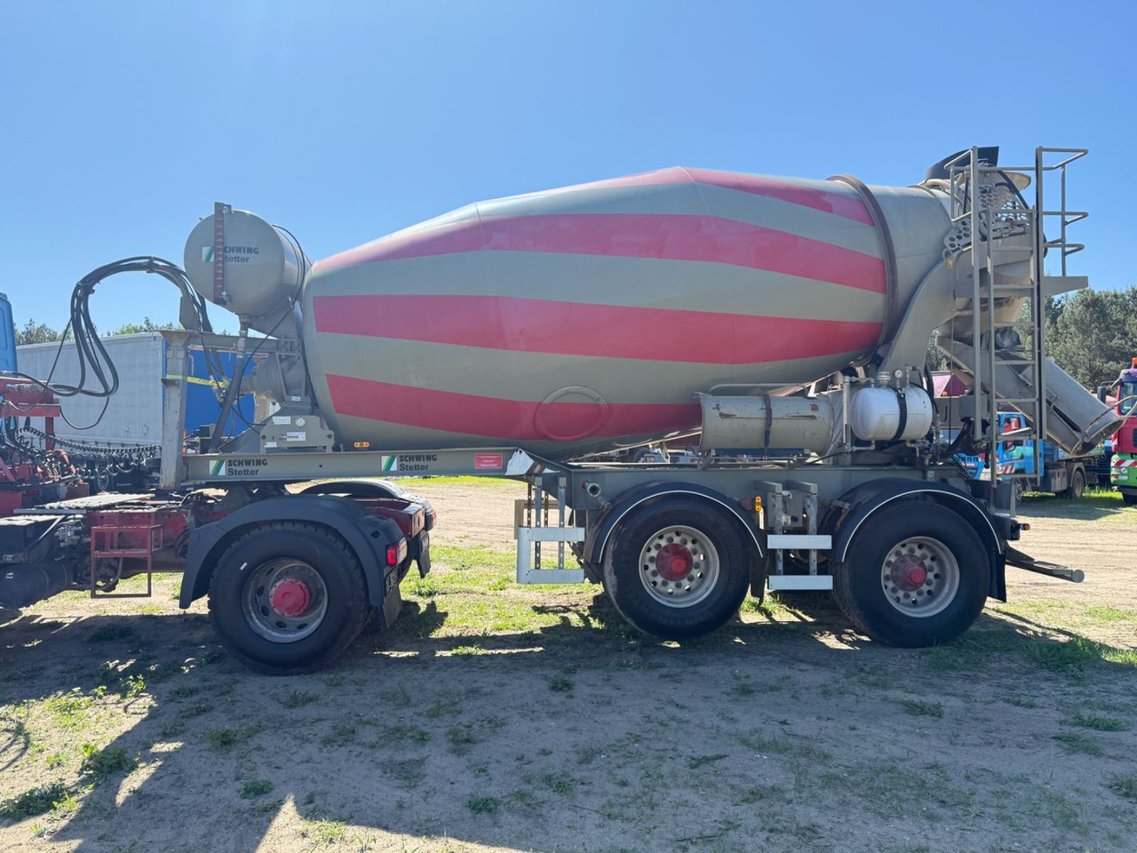 Stetter Mischer-Mixer Typ AM 10 FH Betonmischer - Sơ mi rơ moóc trộn bê tông: hình 4 Stetter Mischer-Mixer Typ AM 10 FH Betonmischer - Sơ mi rơ moóc trộn bê tông: hình 4