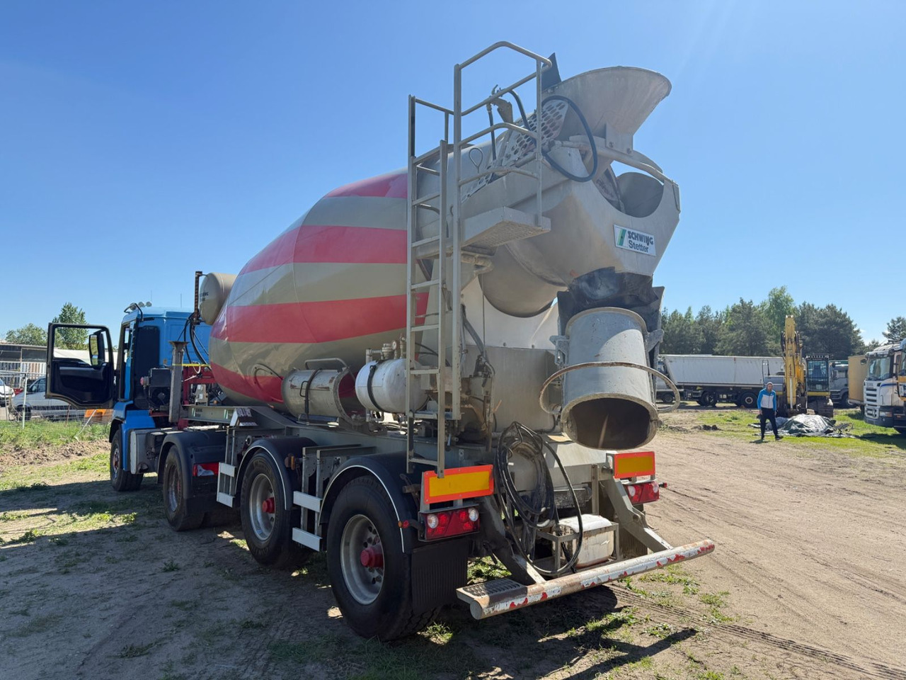Stetter Mischer-Mixer Typ AM 10 FH Betonmischer - Sơ mi rơ moóc trộn bê tông: hình 2 Stetter Mischer-Mixer Typ AM 10 FH Betonmischer - Sơ mi rơ moóc trộn bê tông: hình 2