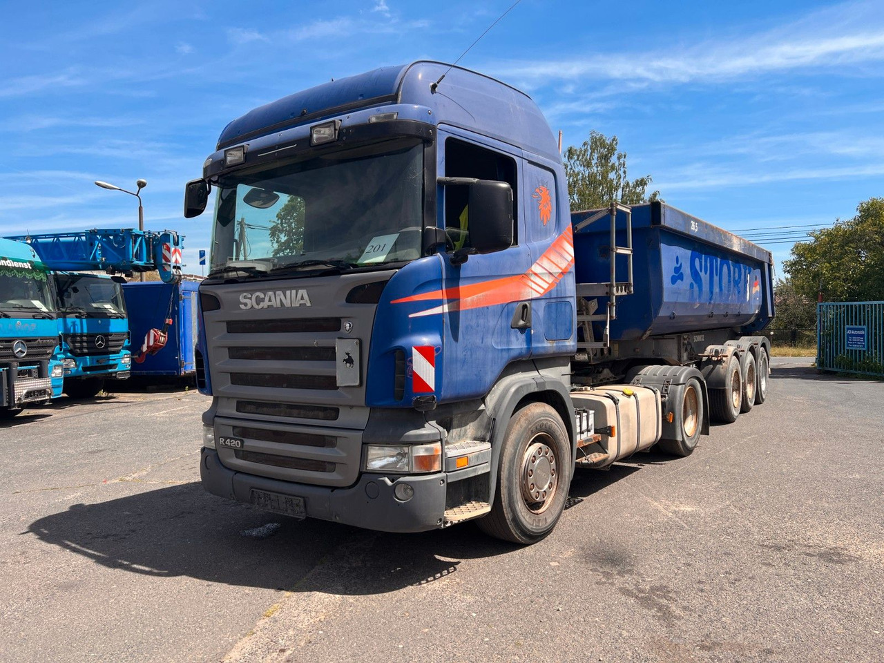 Scania R 420 Kipphydraulik Klima Tempomat - Xe đầu kéo: hình 3 Scania R 420 Kipphydraulik Klima Tempomat - Xe đầu kéo: hình 3