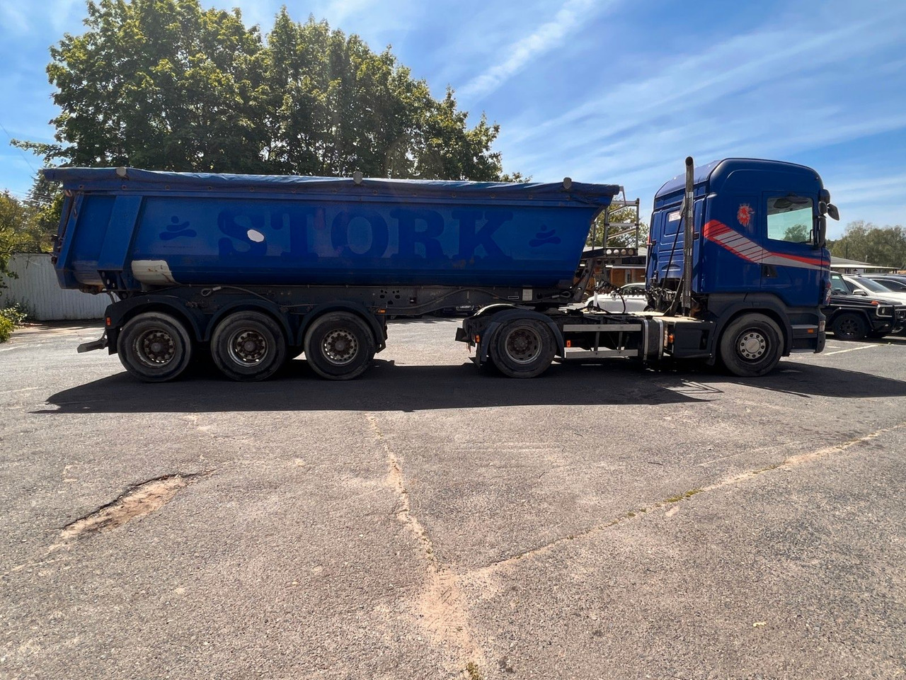 Scania R 420 Kipphydraulik Klima Tempomat - Xe đầu kéo: hình 5 Scania R 420 Kipphydraulik Klima Tempomat - Xe đầu kéo: hình 5