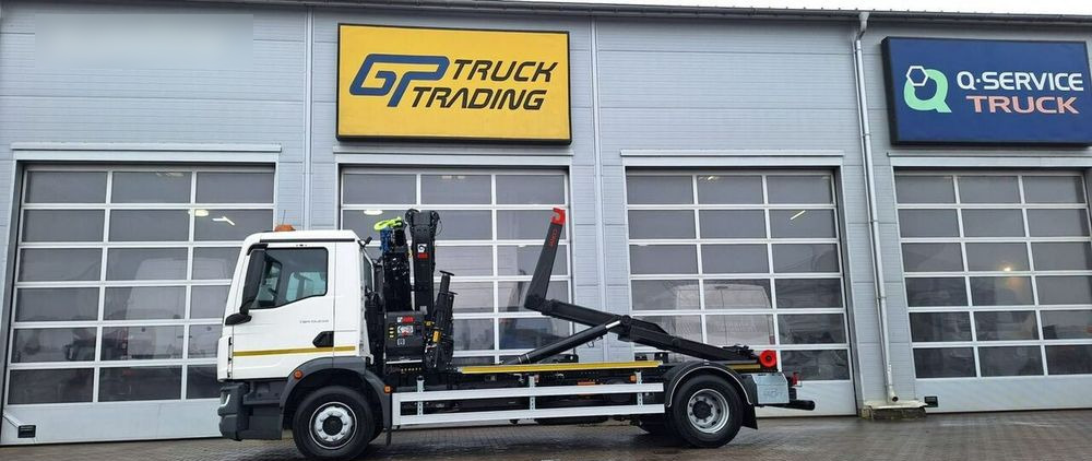 MAN TGM 15.250, hakowiec Janco/GP Lift + HDS Hiab - Xe tải chở rác: hình 1 MAN TGM 15.250, hakowiec Janco/GP Lift + HDS Hiab - Xe tải chở rác: hình 1