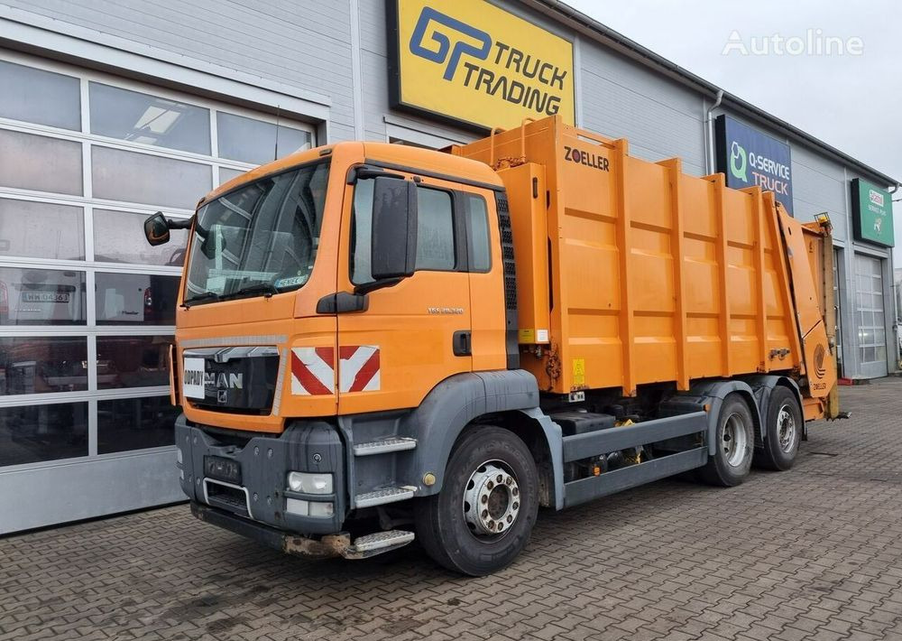MAN TGS 28.320, śmieciarka Zoeller - Xe tải chở rác: hình 1 MAN TGS 28.320, śmieciarka Zoeller - Xe tải chở rác: hình 1