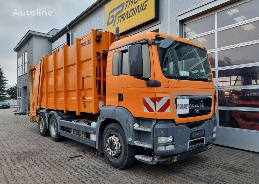 MAN TGS 28.320, śmieciarka Zoeller - Xe tải chở rác: hình 3 MAN TGS 28.320, śmieciarka Zoeller - Xe tải chở rác: hình 3