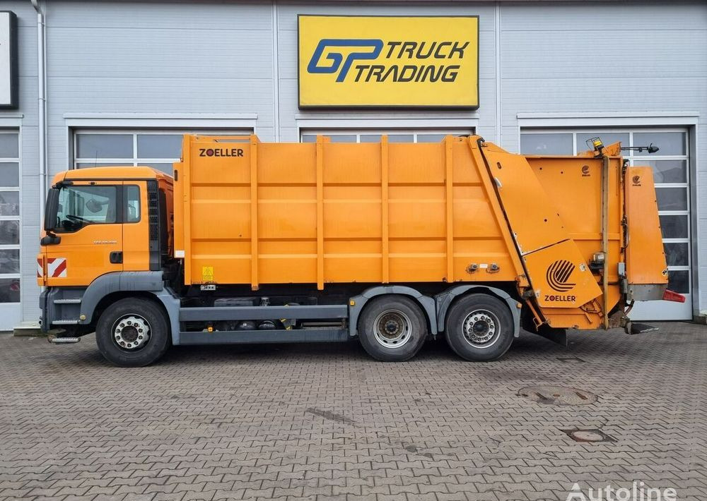 MAN TGS 28.320, śmieciarka Zoeller - Xe tải chở rác: hình 4 MAN TGS 28.320, śmieciarka Zoeller - Xe tải chở rác: hình 4