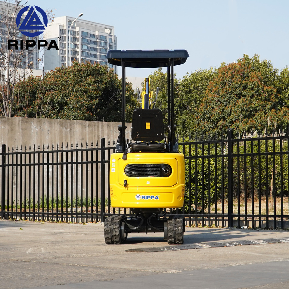 Rippa R319 Pilot Control|Kubota Engine|Euro 5|CE|Telescopic chassis|Lateral swing mini excavator - Máy xúc mini: hình 4 Rippa R319 Pilot Control|Kubota Engine|Euro 5|CE|Telescopic chassis|Lateral swing mini excavator - Máy xúc mini: hình 4