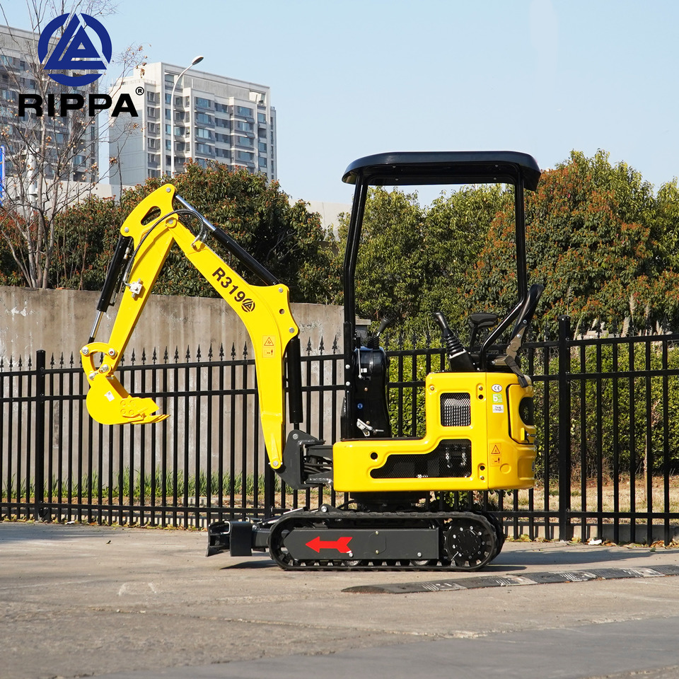 Rippa R319 Pilot Control|Kubota Engine|Euro 5|CE|Telescopic chassis|Lateral swing mini excavator - Máy xúc mini: hình 2 Rippa R319 Pilot Control|Kubota Engine|Euro 5|CE|Telescopic chassis|Lateral swing mini excavator - Máy xúc mini: hình 2