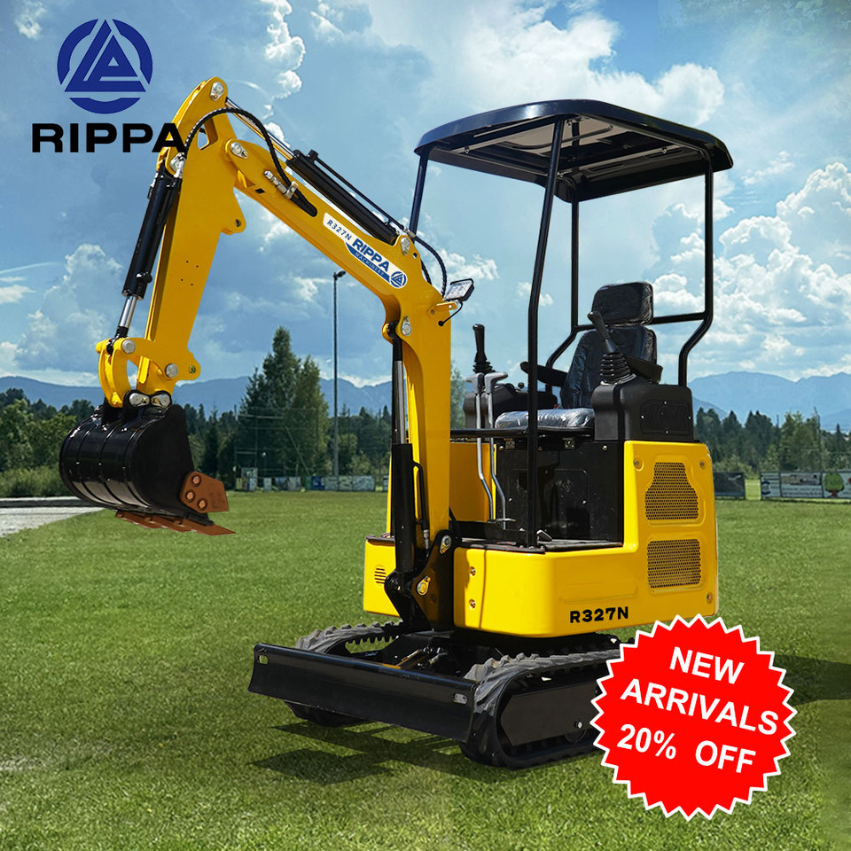 Rippa R327-Kubota/Changchai engine-Global stocking Rapid delivery - Máy xúc mini: hình 1 Rippa R327-Kubota/Changchai engine-Global stocking Rapid delivery - Máy xúc mini: hình 1