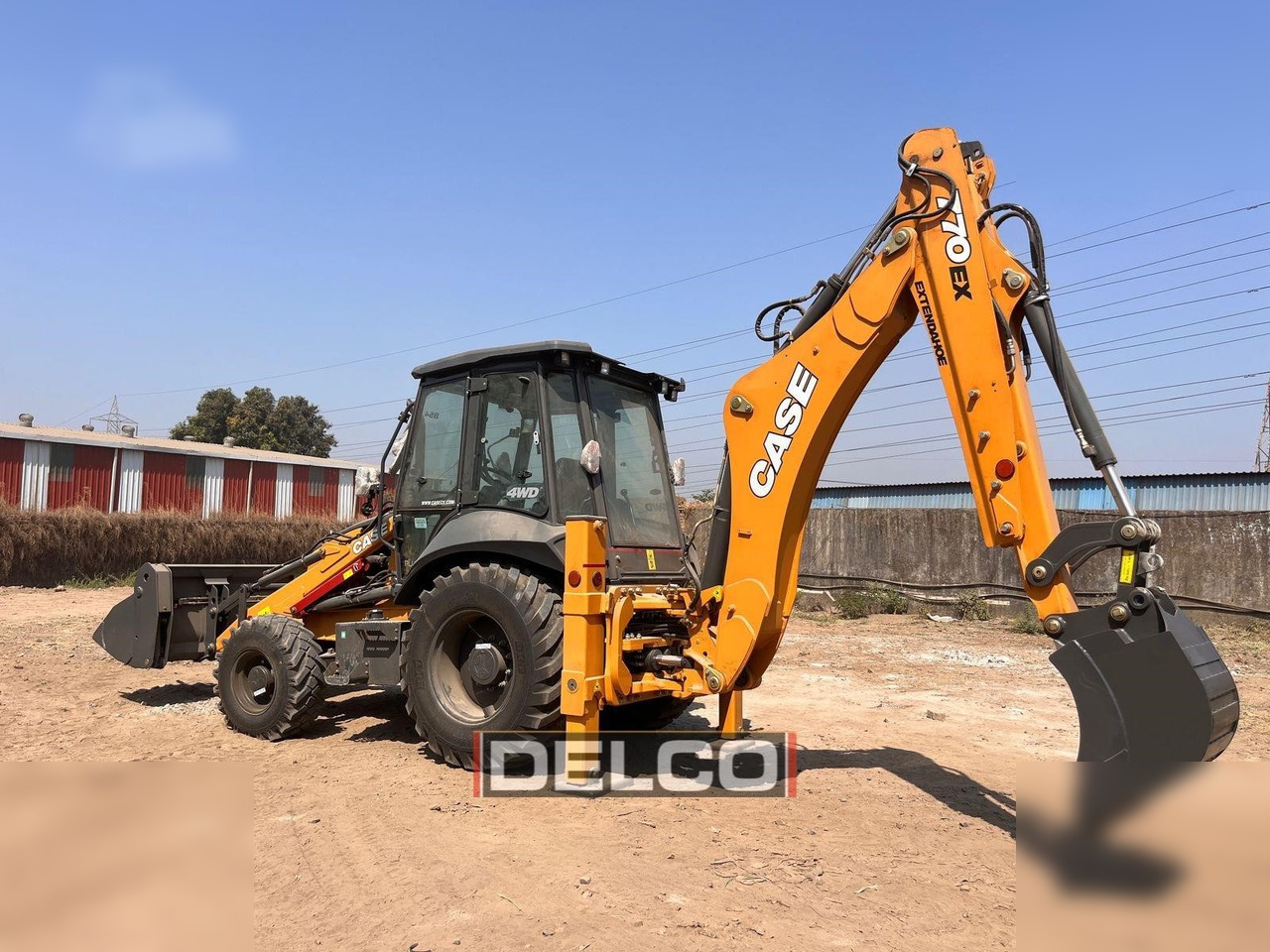 CASE 770EX - Máy xúc trước múc sau: hình 1 CASE 770EX - Máy xúc trước múc sau: hình 1