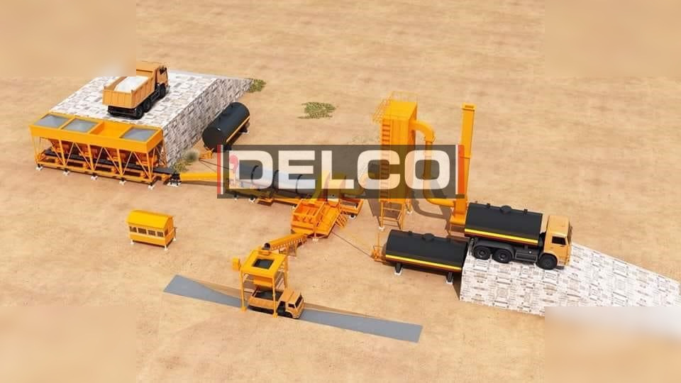 DELCO 90 TPH - Xưởng nhựa đường: hình 2 DELCO 90 TPH - Xưởng nhựa đường: hình 2