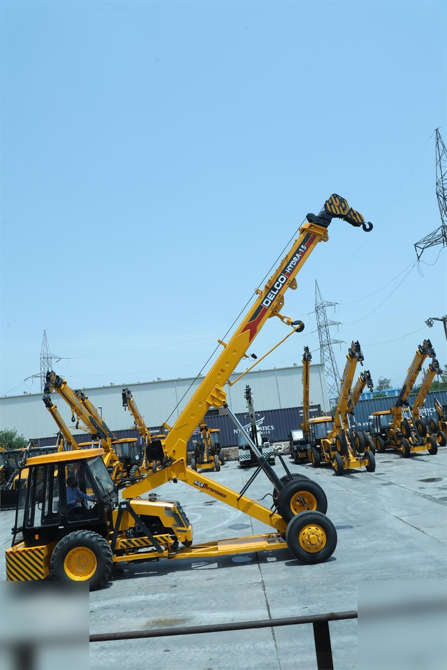 Cẩu bánh lốp mới DELCO HYDRA 15: hình 10
