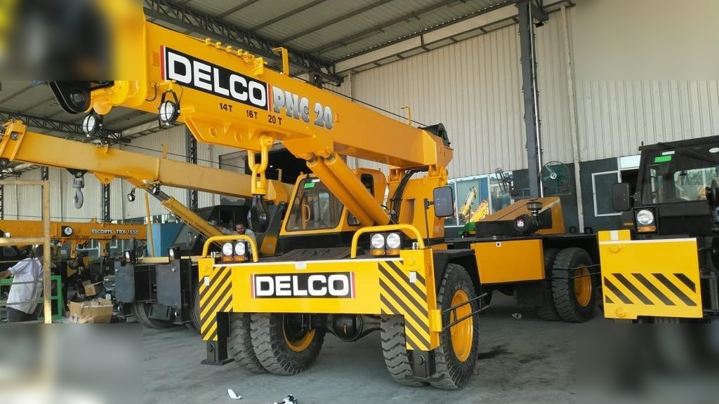 DELCO PNC 20 - Cẩu bánh lốp: hình 1 DELCO PNC 20 - Cẩu bánh lốp: hình 1
