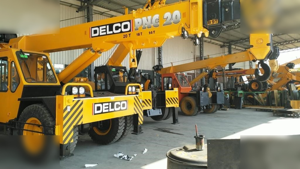 DELCO PNC 20 - Cẩu bánh lốp: hình 5 DELCO PNC 20 - Cẩu bánh lốp: hình 5