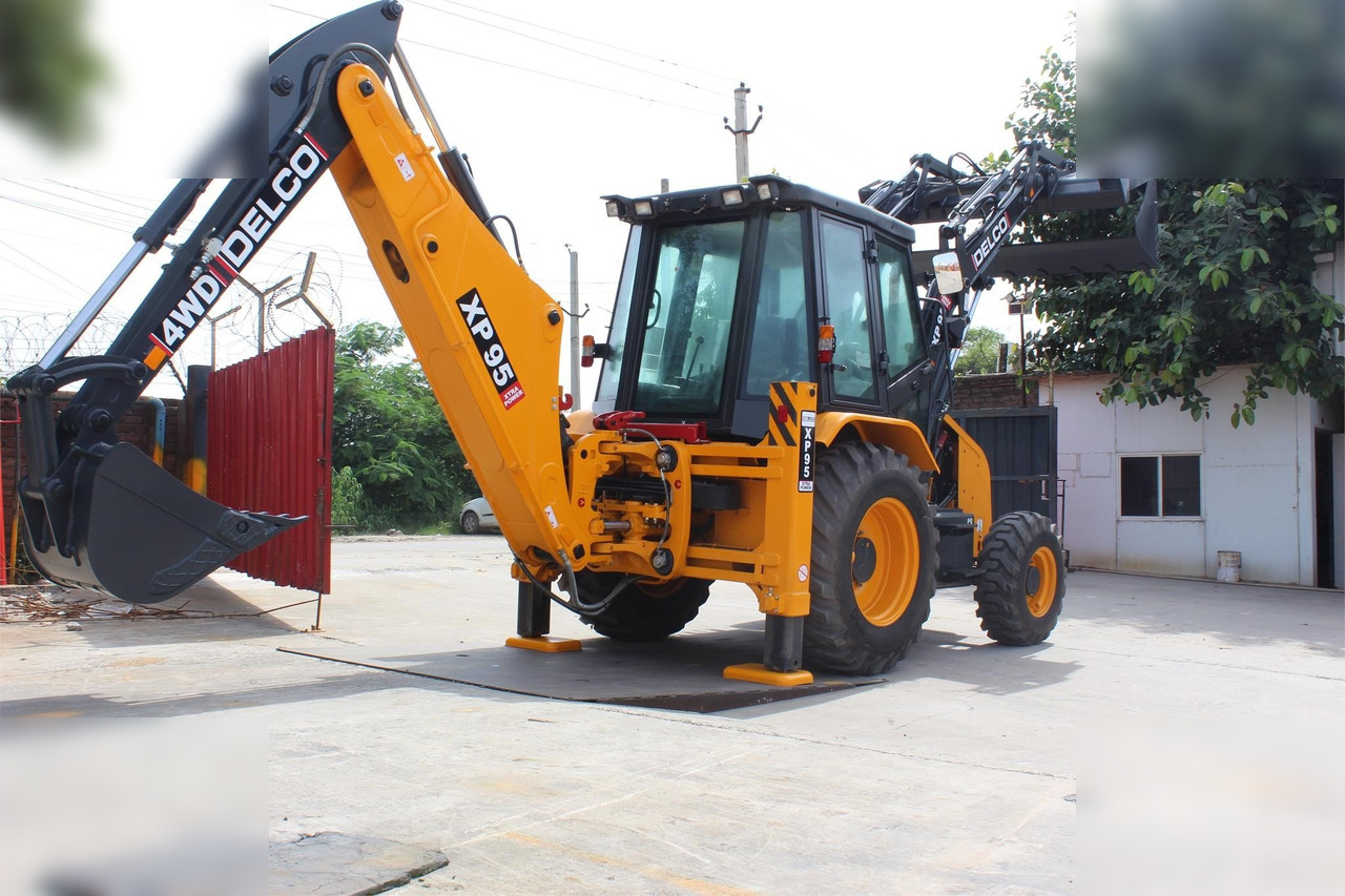 Máy xúc trước múc sau mới DELCO XP95: hình 18