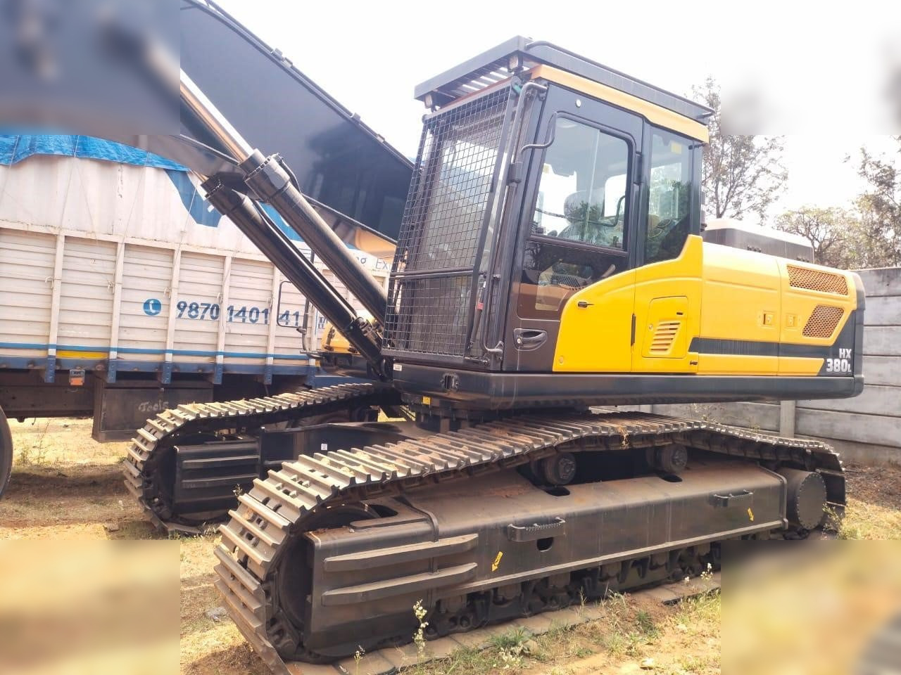 Máy xúc bánh xích mới HYUNDAI HX380L: hình 8