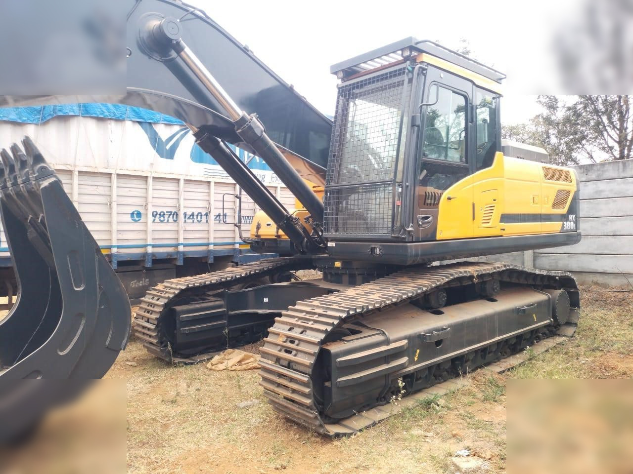 HYUNDAI HX380L - Máy xúc bánh xích: hình 4 HYUNDAI HX380L - Máy xúc bánh xích: hình 4