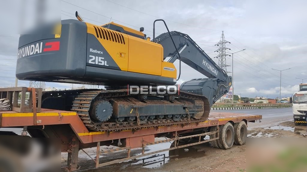 Máy xúc bánh xích mới HYUNDAI ROBEX 215L SMART: hình 8
