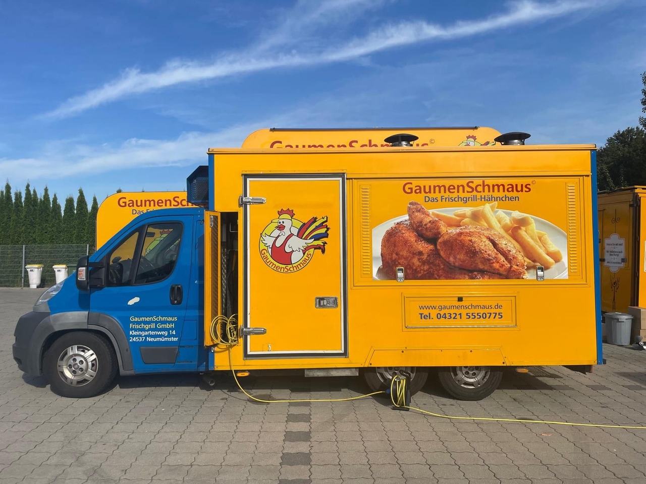 Fiat Hähnchengrill mobil Foodtruck - Xe tải bán hàng: hình 2 Fiat Hähnchengrill mobil Foodtruck - Xe tải bán hàng: hình 2