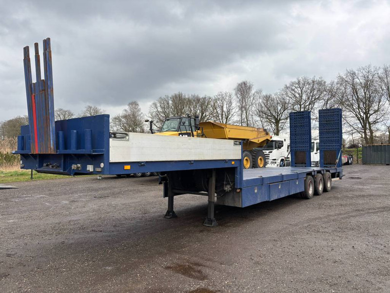Broshuis Lowloader tieflader 3 assen leaf spring, laadklep - Sơ mi rơ moóc thùng thấp: hình 2 Broshuis Lowloader tieflader 3 assen leaf spring, laadklep - Sơ mi rơ moóc thùng thấp: hình 2