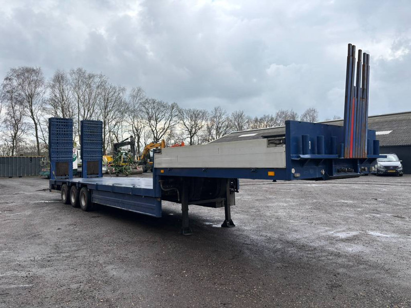 Broshuis Lowloader tieflader 3 assen leaf spring, laadklep - Sơ mi rơ moóc thùng thấp: hình 4 Broshuis Lowloader tieflader 3 assen leaf spring, laadklep - Sơ mi rơ moóc thùng thấp: hình 4