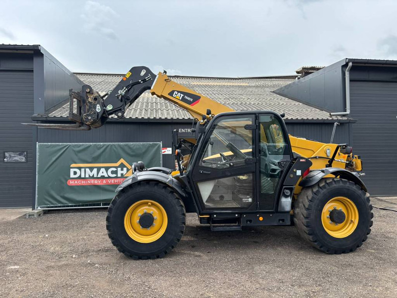 Cat TH 407 C TOP!! 4x4 forks. air brakes, luft bremse - Xe nhấc hình viễn vọng kính: hình 1 Cat TH 407 C TOP!! 4x4 forks. air brakes, luft bremse - Xe nhấc hình viễn vọng kính: hình 1