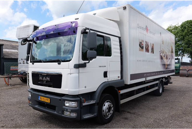 MAN TGM 12.290 wissellaadbak laadklep -loadlift - BDF - Xe tải hộp: hình 1 MAN TGM 12.290 wissellaadbak laadklep -loadlift - BDF - Xe tải hộp: hình 1