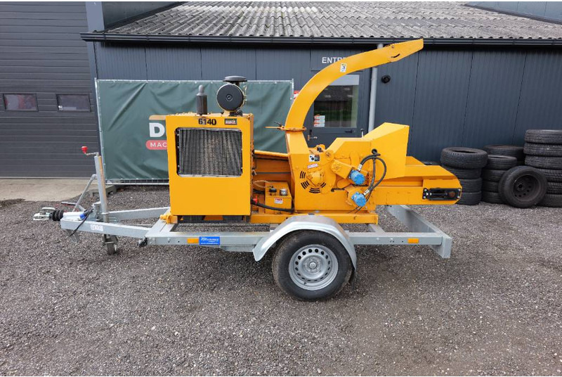Shengmiao Hc6140 new wood chipper with trailer!! - Máy đốn cây: hình 1 Shengmiao Hc6140 new wood chipper with trailer!! - Máy đốn cây: hình 1